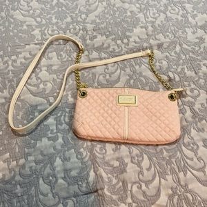 Betsy Johnson NY pink crossbody